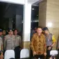 Ahok usai menjalani sidang kasus penistaan agama. (Liputan6.com/Nanda Perdana Putra)