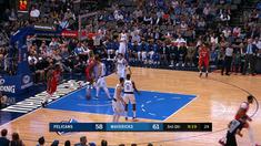 Dirk Nowitzki mengoper Wilt Luka Doncic mencatatkan triple-double tetapi Mavericks jatuh pada perpanjangan waktu untuk Pelicans dipimpin oleh triple-double Elfrid Payton.