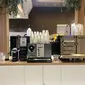 Nespresso Indonesia memboyong ragam mesin kopi yang cocok di kantor, serta bisnis hotel dan restoran selama pameran Food &amp; Hotel Indonesia (FHI) 2023 di JIExpo Kemayoran, Jakarta, 25--28 Juli 2023. (Liputan6.com/Asnida Riani)