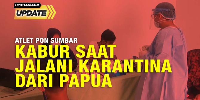 Rombongan Atlet PON Sumatera Barat Kabur saat Menjalani Karantina Usai dari Papua