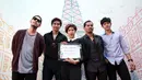 Ini bukan kali pertama Maliq & D'Essentials hadir memeriahkan gelaran Jazz Goes To Campus. Event tahunan ini merupakan simbol dari perkembangan musik jazz di Indonesia. (Deki Prayoga/Bintang.com)