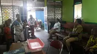 Pemulihan pasca KLB Campak dan gizi buruk di Asmat dengan memperkuat  layanan puskesmas. (Biro Komunikasi dan Pelayanan Masyarakat Kementerian Kesehatan RI)