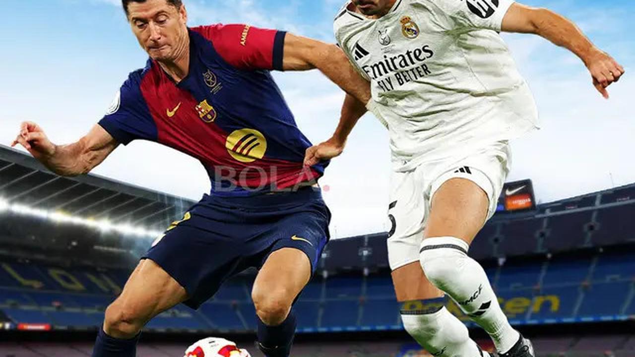 Saksikan Live Streaming Barcelona Vs Real Madrid Malam Ini, Catat Link El Clasico