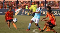 Duel Persibo vs Madura United di Stadion Letjen Haji Sudirman, Bojonegoro, Selasa (8/5/2018). (Bola.com/Aditya Wany)