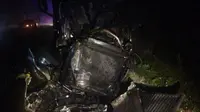 Kecelakaan mobil di Mississipi, AS. (Wlox)