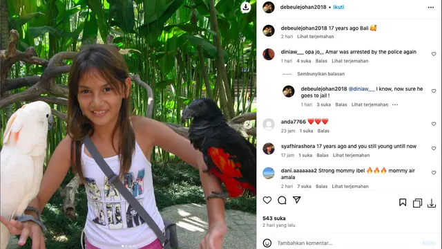 Ayah Irish Bella Yakin Ammar Zoni Kali Ini Akan Masuk Penjara Setelah Tiga Kali Ditangkap Karena Narkoba. (instagram.com/debeulejohan2018)