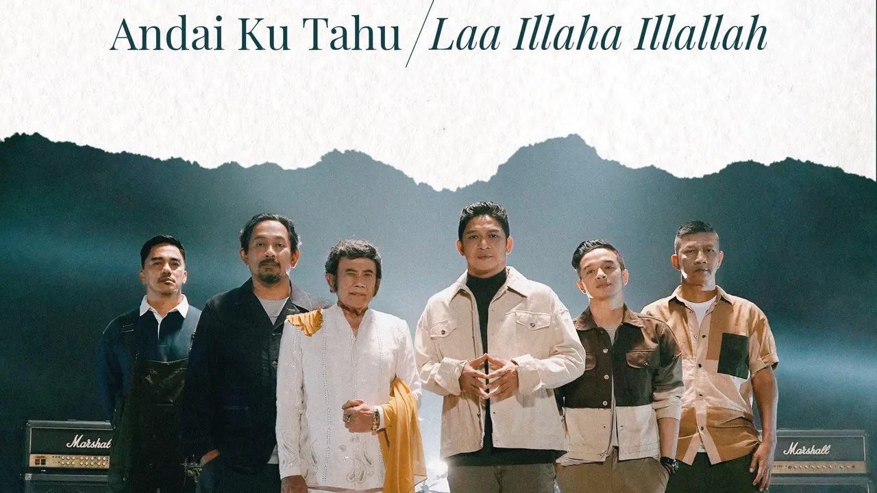 Ungu dan Rhoma Irama Berkolaborasi Lewat Lagu Mash-up Andai Ku Tahu/Laa Illaha Illallah