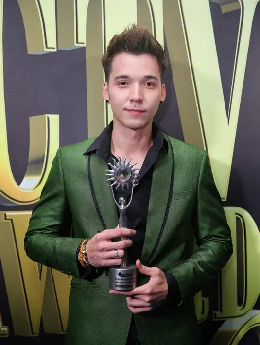 Stefan William SCTV Awards 2019. (Adrian Putra/Fimela.com)