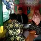 Pernikahan 2 Anak Suku Laut di Perahu Lantera, Kabupaten Lingga. (Foto: Kemenag)