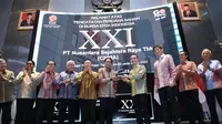 Pencatatan perdana saham PT Nusantara Sejahtera Raya Tbk (CNMA), Rabu (2/8/2023). (Foto: BEI)