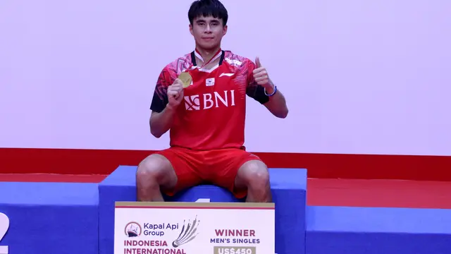 Ikhsan Leonardo Imanuel Rumbay - Indonesia International Series 2022 - Bulu Tangkis