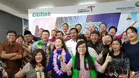 Penerbangan Perdana China – Tanjung Pinang dengan Citilink terjadi pada hari Minggu, 18 Desember 2016.