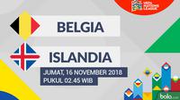 UEFA Nations League Belgia Vs Islandia (Bola.com/Adreanus Titus)