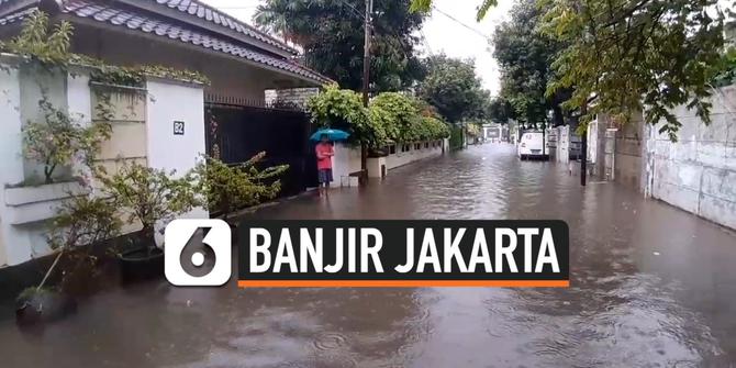 VIDEO: Banjir Melanda Wilayah Kemang Utara