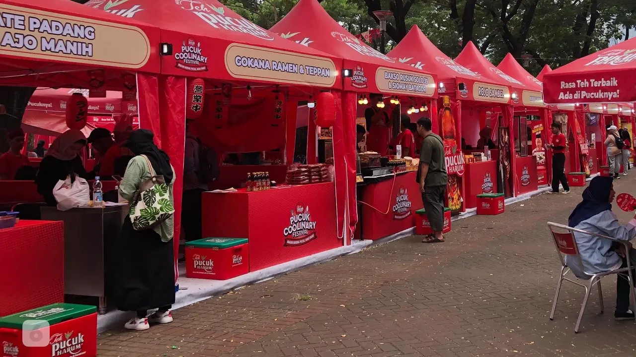 Kumpulan Tenant Pucuk Coolinary Festival 2024 di GBK