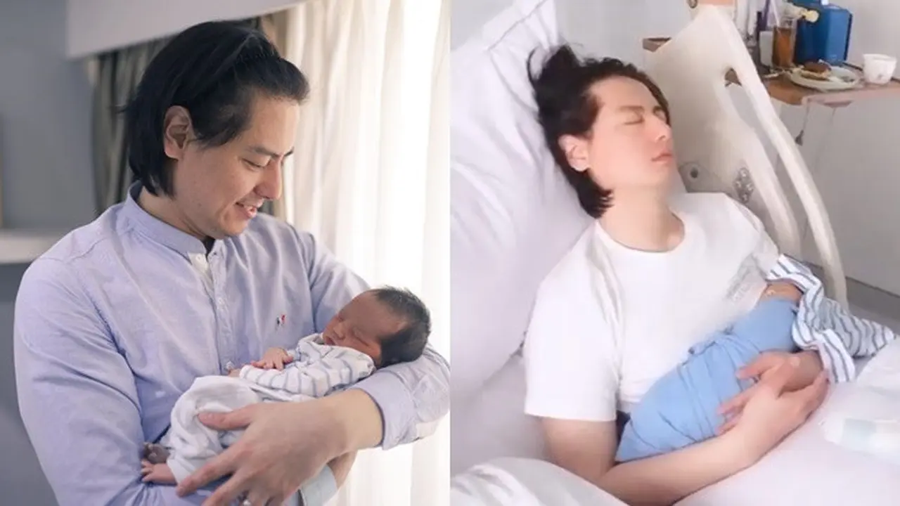6 Momen Roger Danuarta Momong Baby Shaquille, Penuh Kehangatan