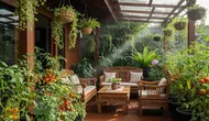 8 Desain Teras Cozy dengan Kebun Cabai dan Tomat Buat Dapur Langsung Petik, Bikin Hemat Belanja