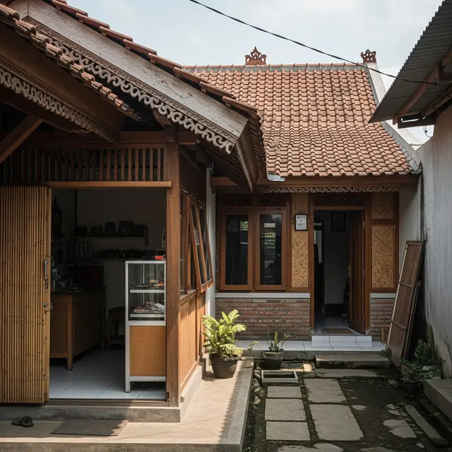 9 Inspirasi Rumah Desa dengan Halaman Tengah ala Rumah Jawa Lama, Tradisi dan Modernita