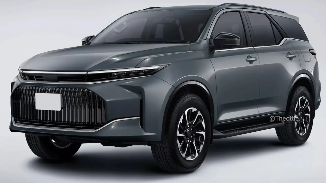 Toyota Fortuner Baru Bakal Adopsi Desain Mewah ala Crown (Carscoops)