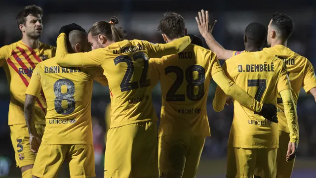 Linares Deportivo vs Barcelona di 16 besar Copa del Rey