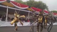 Jember Fashion Carnaval  ke-15 usung beragam tema memukau yang spektakuler.