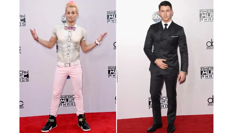 Hot Cute Male - American Music Awards 2014 - Frankie Grande Nick Jonas