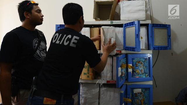 Polisi Bongkar Gudang Narkoba di Apartemen Puri Park View Kembangan