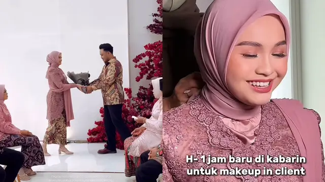 Salma Salsabil Resmi Dilamar Dimansyah Laitupa (Instagram/@timesatmilieu dan TikTok/@kameela_makeup)