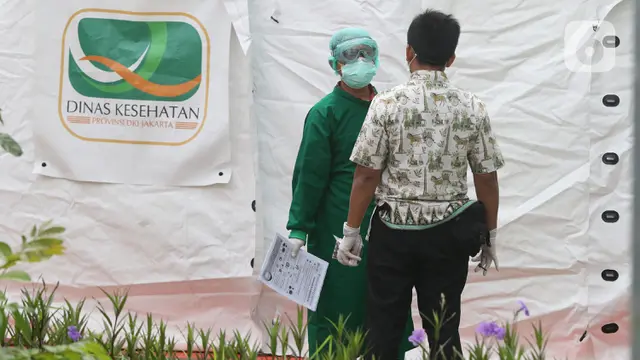 FOTO: RSUD Pasar Minggu Gelar Pemeriksaan Mandiri COVID-19