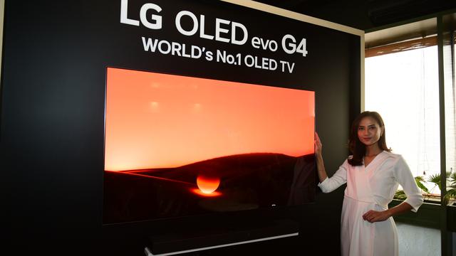 LG OLED evo G4. Credit: LG Electronics Indonesia