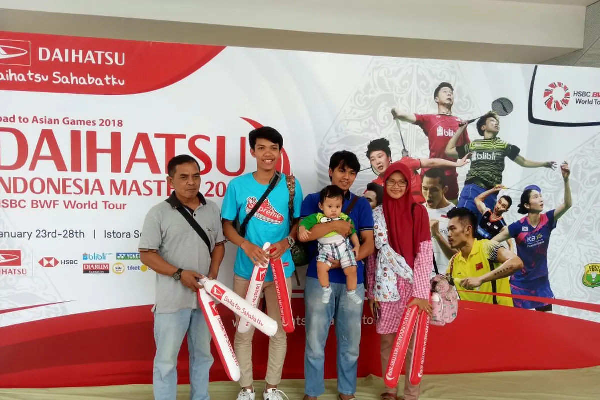 Kisah Pencinta Bulu Tangkis dari Solo di Indonesia Masters 2018