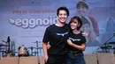 Morgan Oey saat jumpa pers dan screening film Eggnoid di XXI Plaza Senayan, Jakarta Pusat, Kamis (28/11/2019). (Daniel Kampua/Fimela.com)