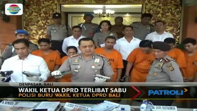 Wakil Ketua DPRD Bali, Komang Swastika, kini menjadi buronan akibat kasus kepemilikan sabu-sabu yang menjeratnya.