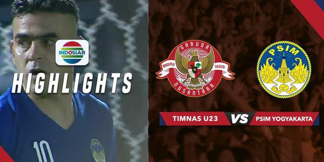 VIDEO: Peluang Emas Cristian Gonzales untuk Bobol Gawang Timnas U-23