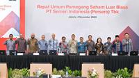 Rapat Umum Pemegang Saham Luar Biasa (RUPSLB) PT Semen Indonesia (Persero) 2022. (Dok SIG)
