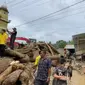 Banjir bandang melanda Kabupaten Aceh Tenggara meluas merendam 50 desa. Satu orang anak balita dilaporkan meninggal dunia. (Liputan6.com/ Dok BNPB)