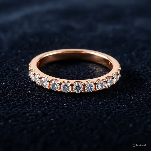 Model Cincin Emas Rose Gold