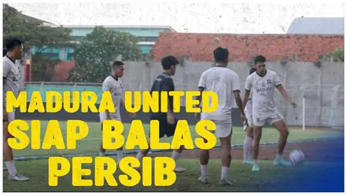 VIDEO: Jelang Leg 2 Final BRI Liga 1, Madura United Siap Tampil Tanpa Jaja