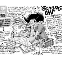 Gambar-gambar lucu ini bisa bikin kamu woles saat menghadapi ujian nasional.