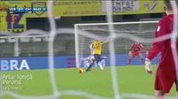 Video highlights gol berkelas yang diciptakan oleh Artur Ionita yang tak mampu diselamatkan kiper lawan dalam derby Verona pekan lalu.
