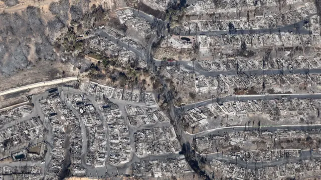Rata dengan Tanah, Lebih dari 12.000 Bangunan di Los Angeles Hancur Tak Bersisa