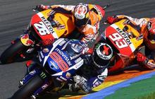 Lorenzo akui didukung Marquez dan Pedrosa di MotoGP Valencia 2015