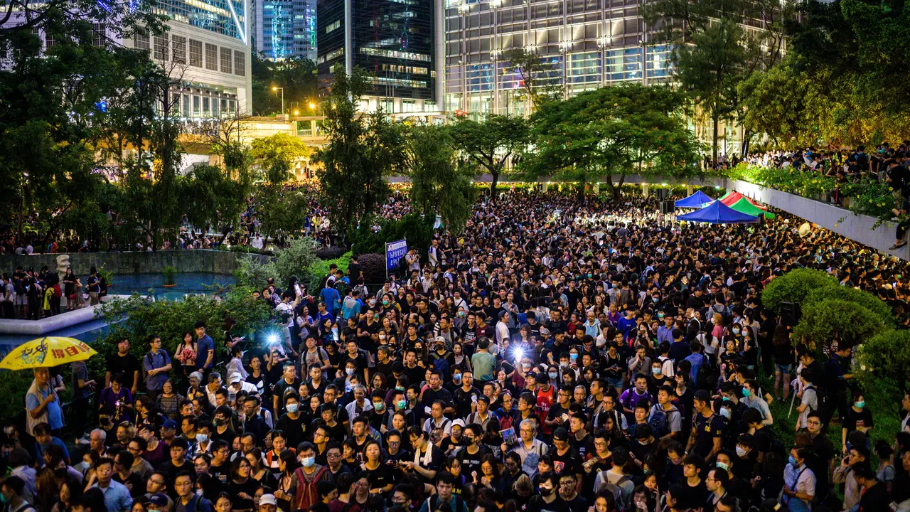 Ribuan PNS Hong Kong Ikut Demo Tolak RUU Ekstradisi