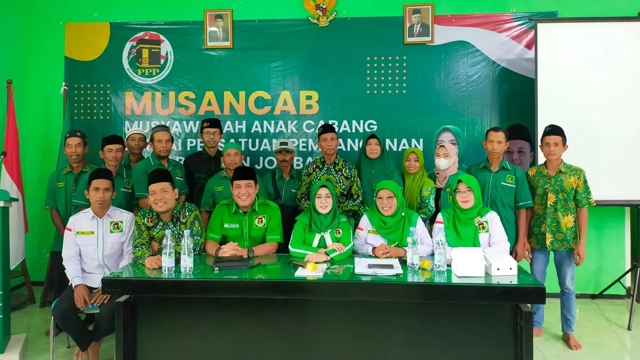 Ning Ema menuntaskan Musancab PPP di 21 Kecamatan se Kabupaten Jombang (Istimewa).