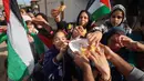 Kesepakatan gencatan senjata sangat diharapkan bisa membuka peluang berakhirnya perang yang disebut-sebut sebagai genosida Israel di Gaza. (Eyad BABA/AFP)