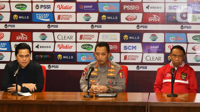 Ketum PSSI Erick Thohir Gandeng Kapolri Beri Kartu Merah untuk Mafia Bola