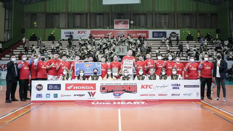 SMA Bukit Sion Juara Kategori Putra DBL 2022 Jakarta Series West Region