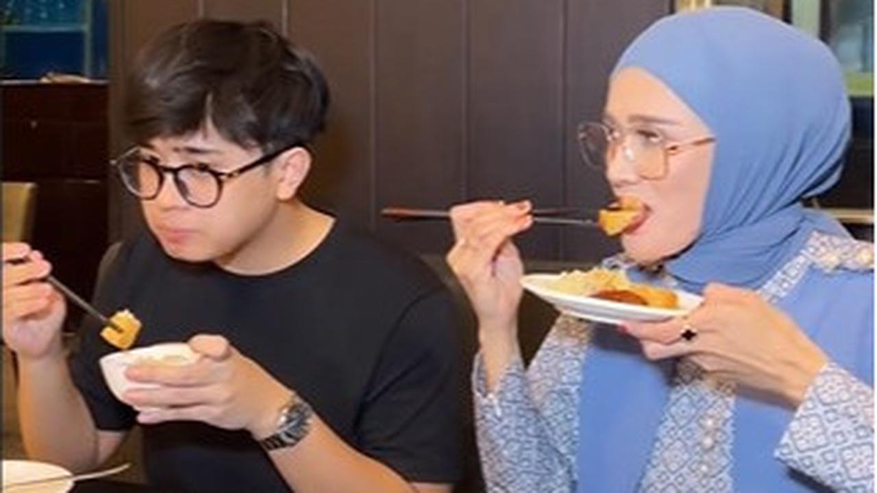 Kompak Banget, Intip Momen Rafly Aziz dengan Mulan Jameela saat Makan Bersama yang Jarang Tersorot