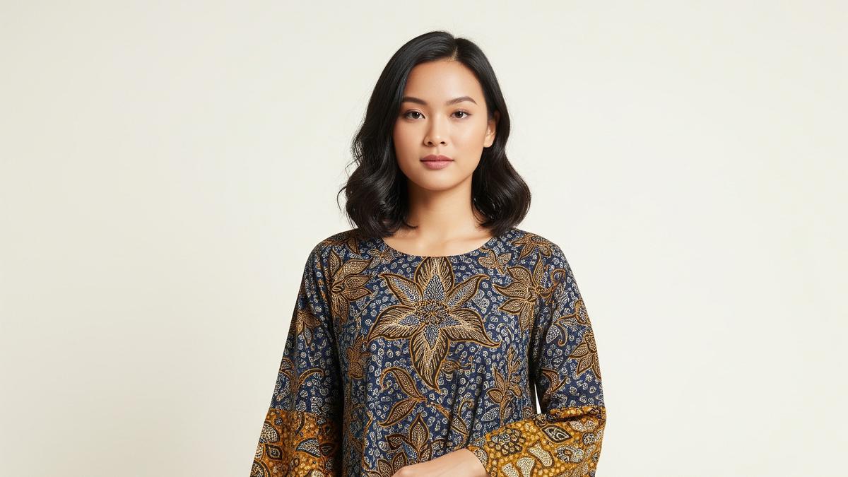 11 Model Batik Wanita Bell Sleeve, Menampilkan Pesona Feminin dan Elegan
