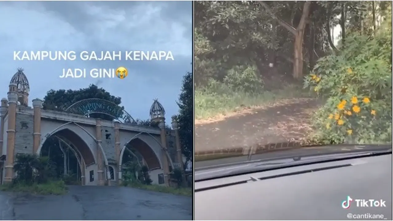 Viral Video Kampung Gajah, Ini 7 Penampakannya yang Kini Jadi Wisata Horor